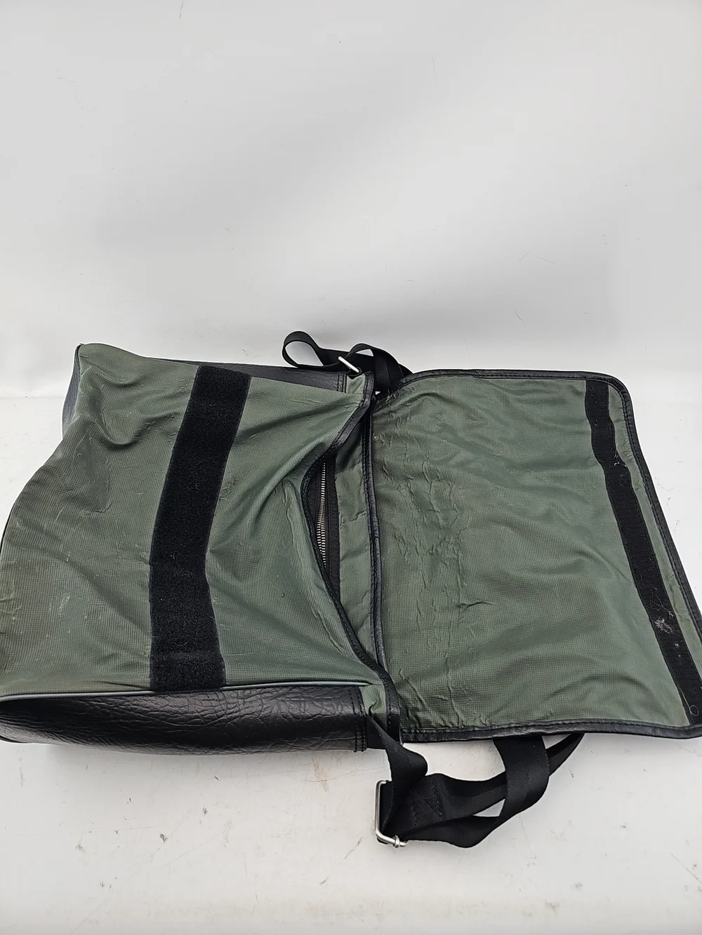Diesel Green Nylon Messenger Bag